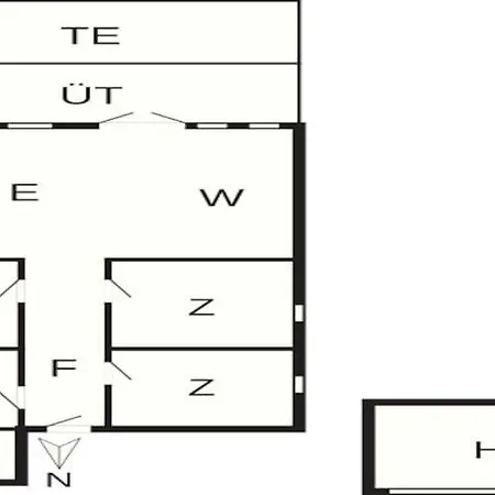 Holiday home 6 Person In R M *